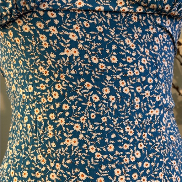 Princess Polly Georgia Print Floral Open Back Midi Dress - Picture 5 of 14